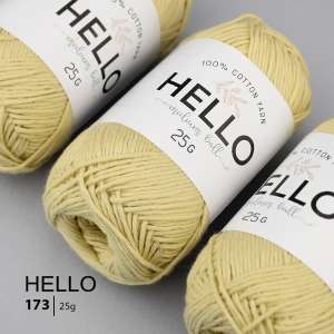 Пряжа HELLO Cotton 173 (25 грам)